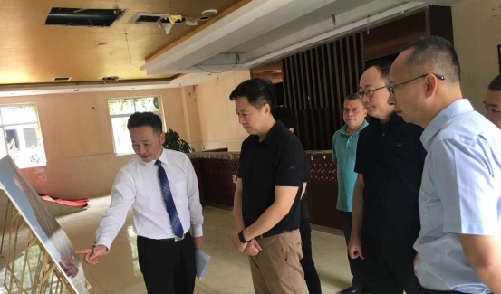 集团向导率队考察腾博手机官网旅馆部分存量项目