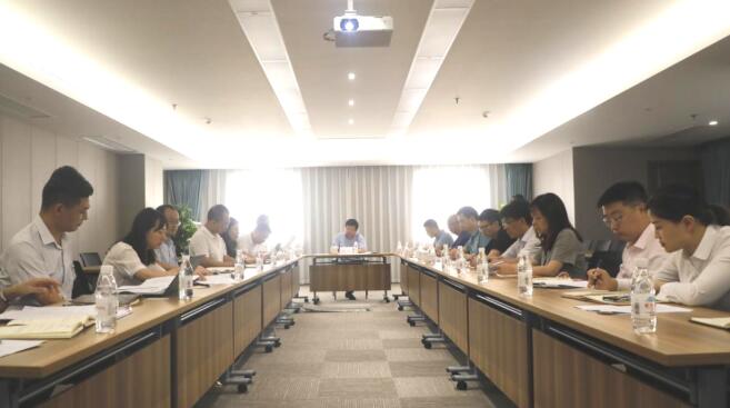 腾博手机官网集团检查指导组到立异公司开展党史学习教育暨党建半年岁情检查