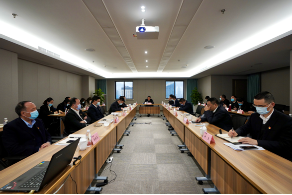 腾博手机官网集团召开党史学习教育总结聚会