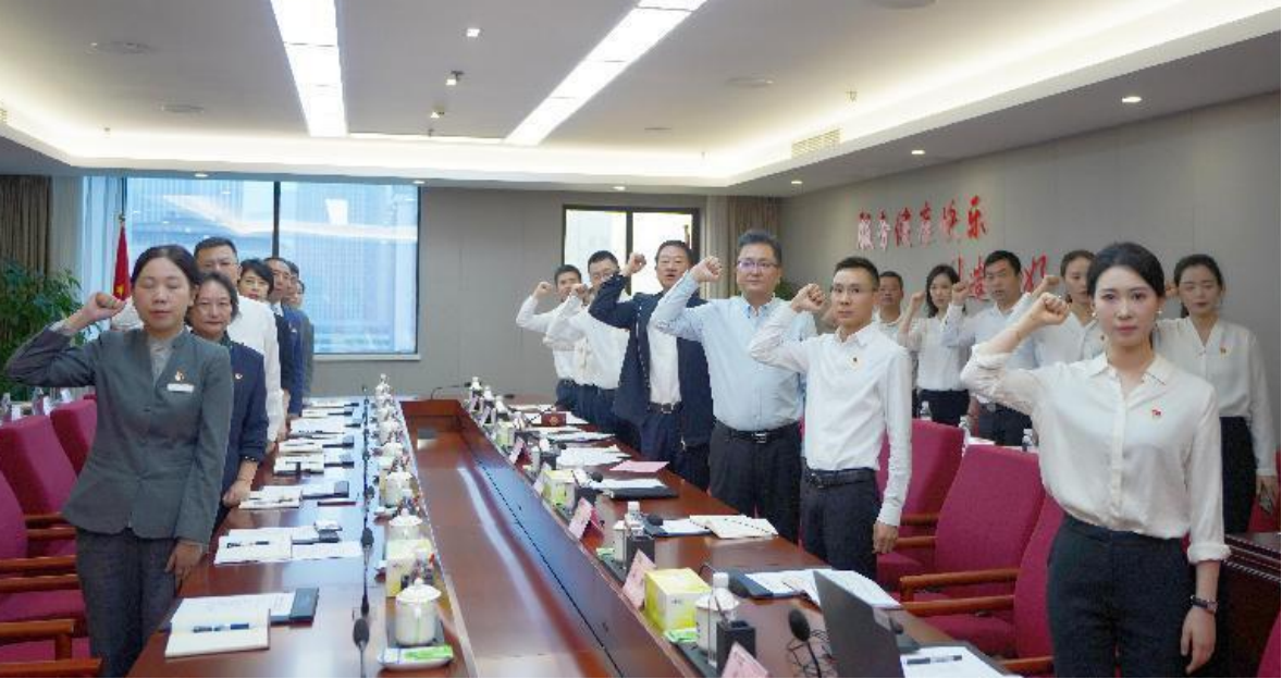 省腾博手机官网集团总部第一党支部与锦江宾馆客房部支部开展结对共建主题党日运动
